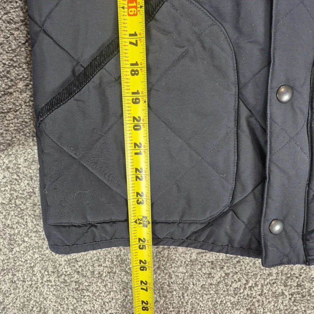 J.Crew Sussex Quilted Jacket Mens Small‎ Navy Blue Primaloft Insulated